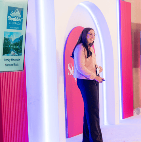 Courtney Begoon, a Hospitality and Tourism Major at the Pamplin College of Business at Virginia Tech --was one of the 2025 participants in the Early Careerist Segment of SHaDPitch. 